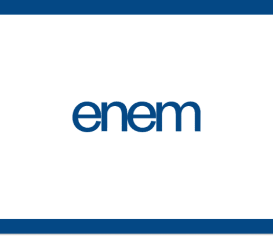 Logo do Enem representando Inglês para o Enem