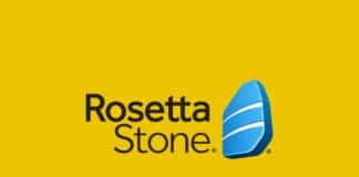 Logo do aplicativo Rosetta Stone