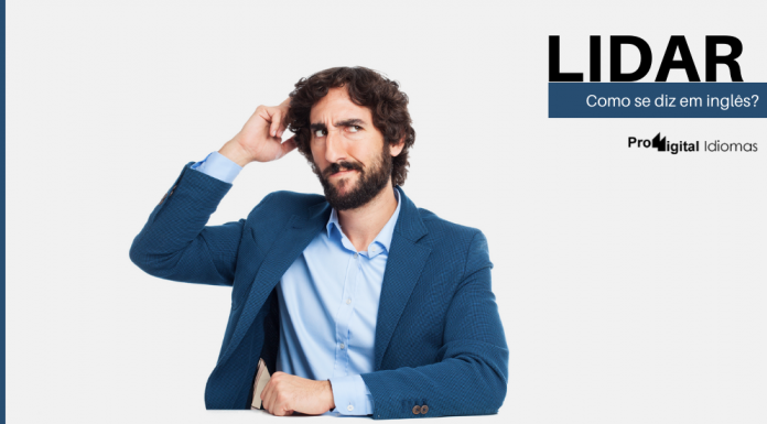 Como se diz LIDAR em inglês?