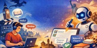 criar conteúdos em inglês com inteligência artificial