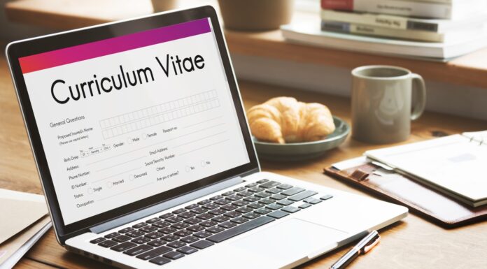 curriculum vitae em inglês
