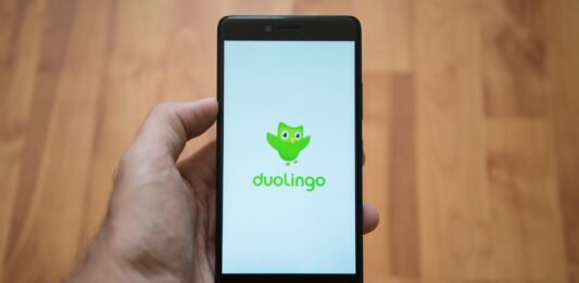 aprender inglês com Duolingo