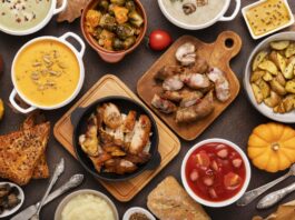 Comidas em inglês a mesa