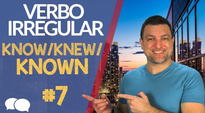 verbo irregular know