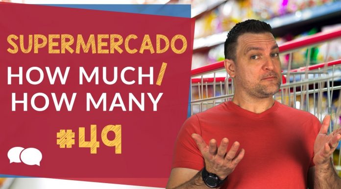 inglês no supermercado