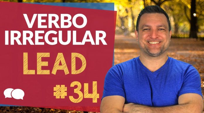 verbo irregular lead