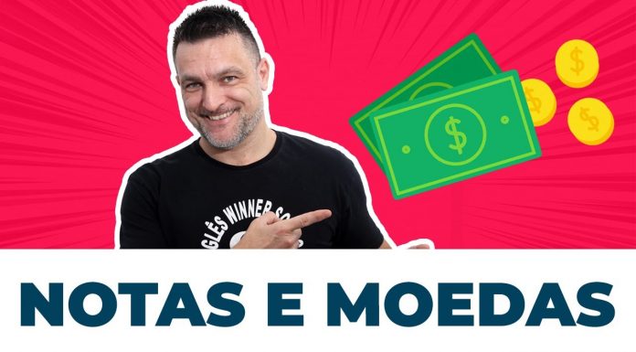 Aprenda o Nome das Notas de Dinheiro e Moedas em Inglês