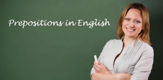 Frases com preposições em inglês