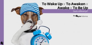 To Wake Up, To Awaken, Awake e To Be Up - Qual a diferença?