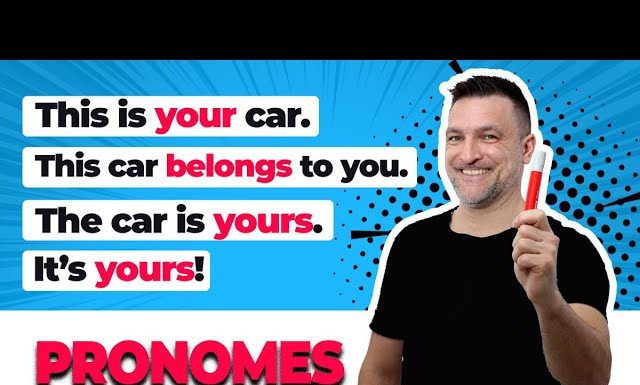 Pronomes em inglês (aula completa) - 47 minutos