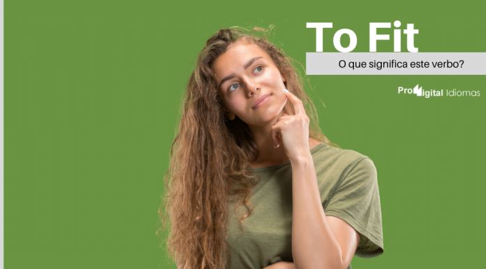 To Fit - O que significa este verbo?