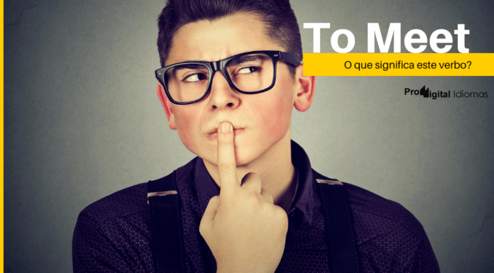 To Meet - O que significa este verbo?