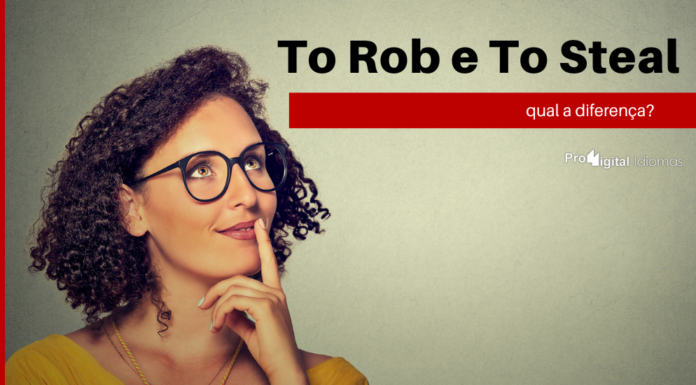 Mulher pensando qual diferença entre To Rob e To Steal