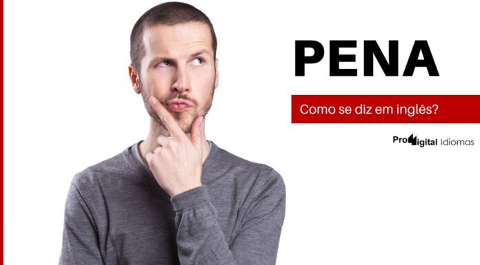 Como se diz PENA em inglês - Reprodução Depositphotos